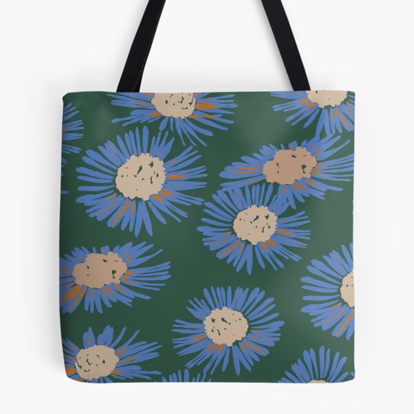 Item preview, Green Daisies · Floral background designed and sold by dacoparo.