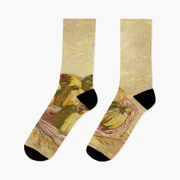 Item preview, Naturaleza muerta Cesta de manzanas de Vincent van Gogh: Arte de cocina postimpresionista designed and sold by artofuniverse.