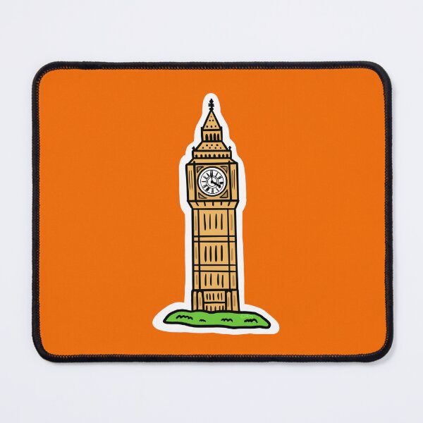 Item preview, Big Ben London Doodle designed and sold by PickledjoArt.