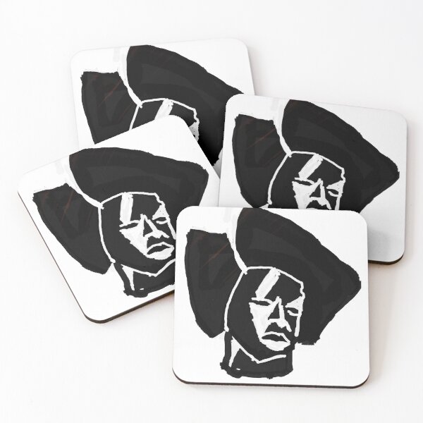 Item preview, abstract two tone lady face designed and sold by Octanesquid.