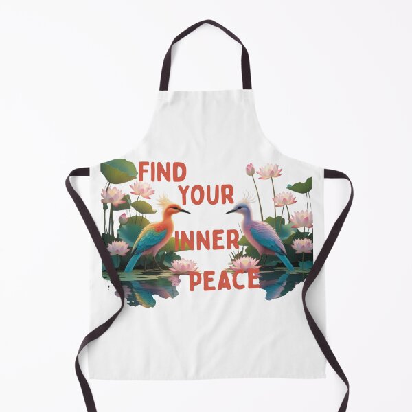 Item preview, Zen Exotic Birds Lotus Garden: Peaceful Nature Mindfulness Art “Find Your Inner Peace” designed and sold by Max Store.