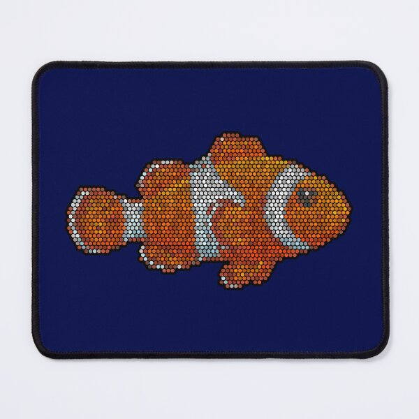 Item preview, Clownfish Dot Art Mosaic designed and sold by MSBM Designs.