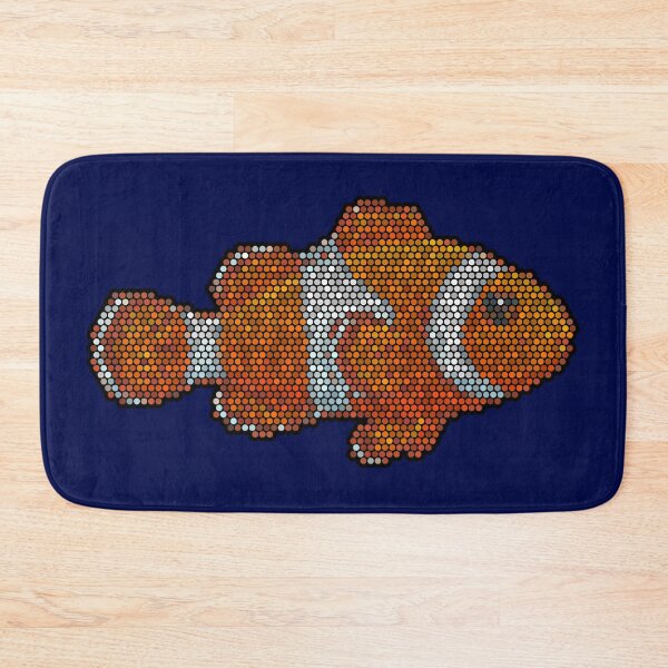 Item preview, Clownfish Dot Art Mosaic designed and sold by MSBM Designs.