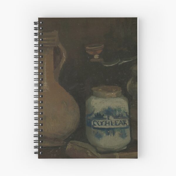 Item preview, Still Life With a Bearded Man Jar by Vincent van Gogh: Rustic Kitchen Poster designed and sold by artofuniverse.