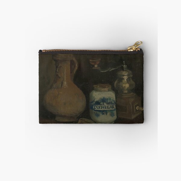 Item preview, Still Life With a Bearded Man Jar by Vincent van Gogh: Rustic Kitchen Poster designed and sold by artofuniverse.