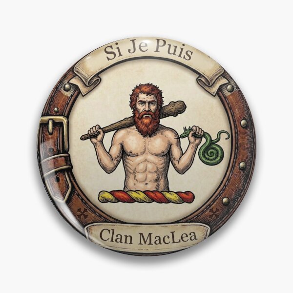 Item preview, Clan MacLea Crest designed and sold by BagTown Clans.