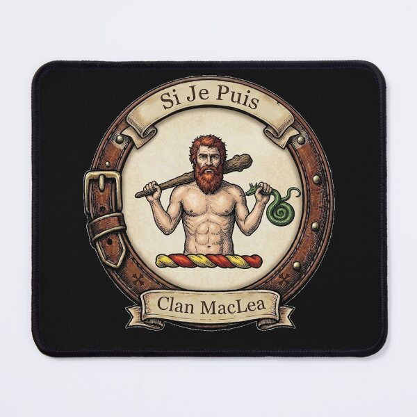 Item preview, Clan MacLea Crest designed and sold by BagTown Clans.