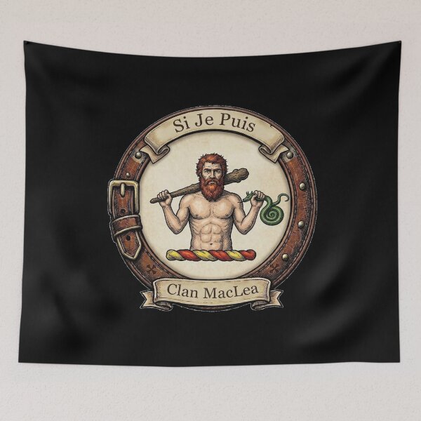 Item preview, Clan MacLea Crest designed and sold by BagTown Clans.