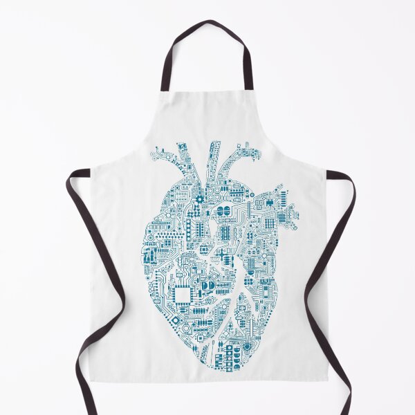 Item preview, Techno Heart: Marine Blue designed and sold by LyonDesignSweden.