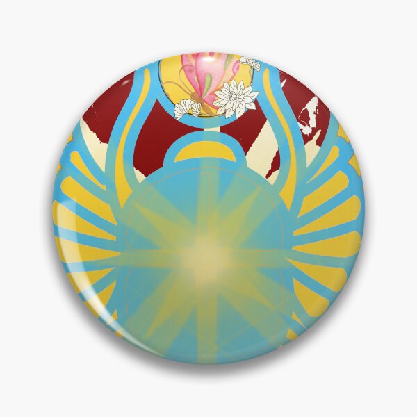 Item preview, Mystical Golden Scarab & Butterfly Amulet designed and sold by Diseño que alegran tu día.