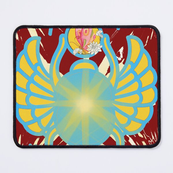 Item preview, Mystical Golden Scarab & Butterfly Amulet designed and sold by Diseño que alegran tu día.