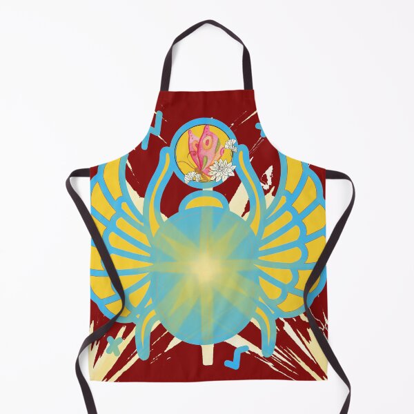 Item preview, Mystical Golden Scarab & Butterfly Amulet designed and sold by Diseño que alegran tu día.