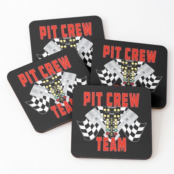 Item preview, Pit Crew Team Drag Racing designed and sold by Rosemarie Guieb Designs.