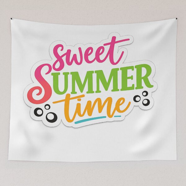 Item preview, Sweet Summer Time – Tropical Font Design designed and sold by MyTutina.