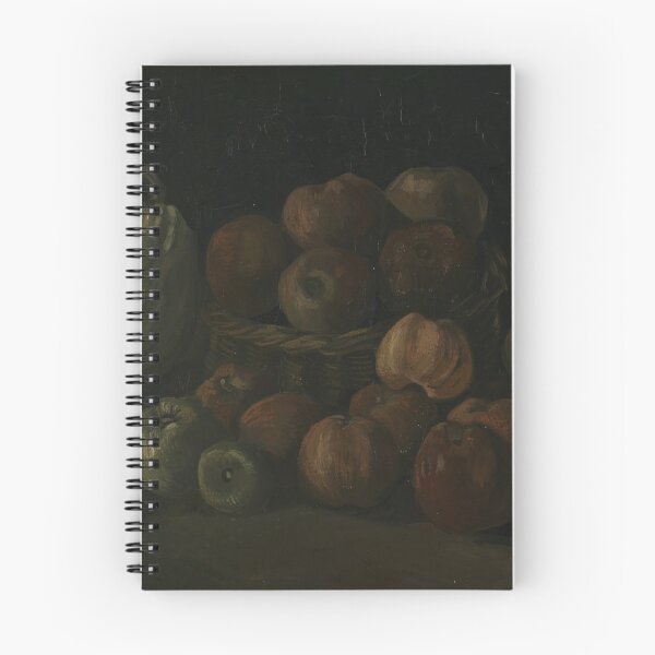 Item preview, Still Life With Apples and Pumpkins by Vincent van Gogh: Dark Rustic Still Life designed and sold by artofuniverse.