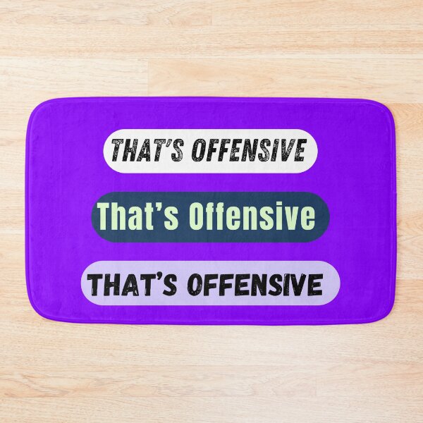 Item preview, That's Offensive Funny Sarcastic Text Banners designed and sold by THMKagutsuchi.