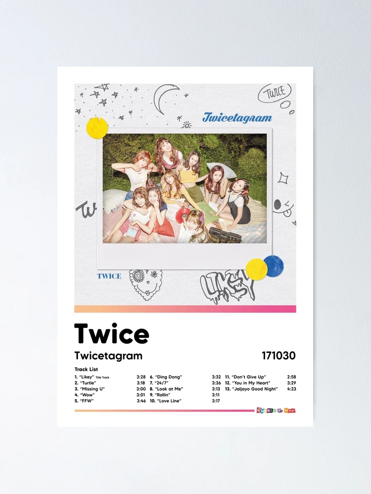 Twice - Twicetagram - Album Artwork Poster