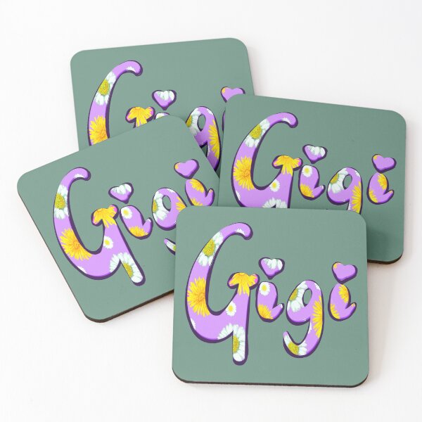 Item preview, Gigi Top 10 best personalised gifts 2 - Gigi - personalised,personalized custom name with flowers designed and sold by Artonmytee.