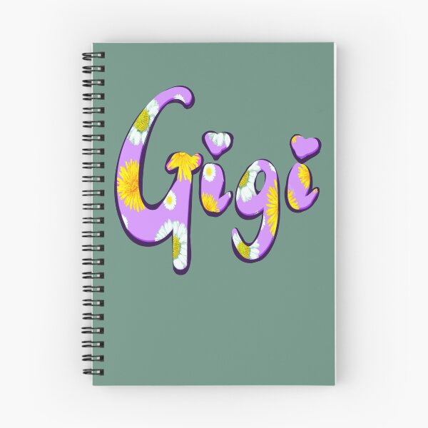 Item preview, Gigi Top 10 best personalised gifts 2 - Gigi - personalised,personalized custom name with flowers designed and sold by Artonmytee.