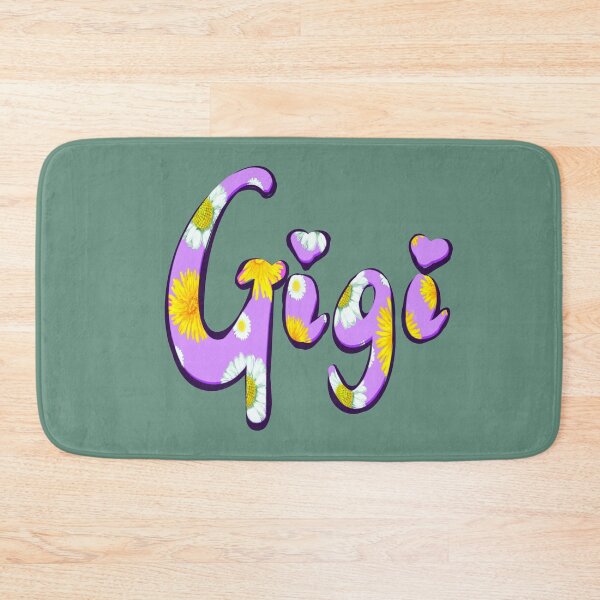 Item preview, Gigi Top 10 best personalised gifts 2 - Gigi - personalised,personalized custom name with flowers designed and sold by Artonmytee.