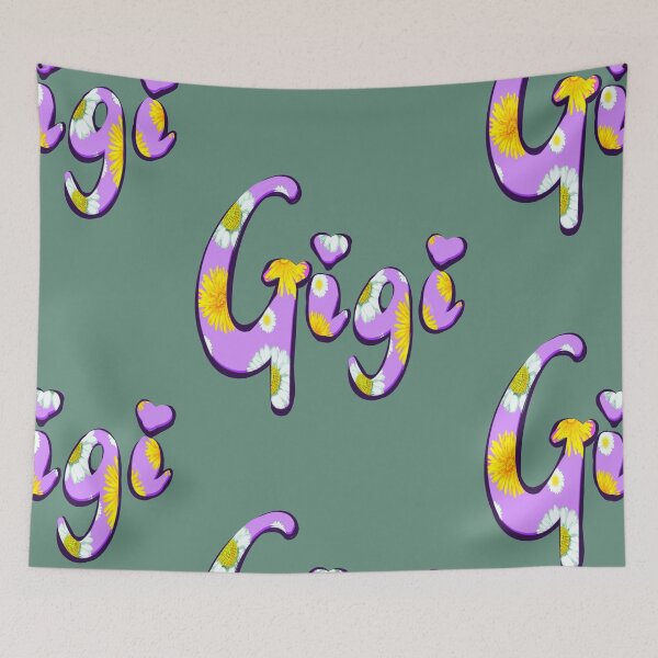 Item preview, Gigi Top 10 best personalised gifts 2 - Gigi - personalised,personalized custom name with flowers designed and sold by Artonmytee.