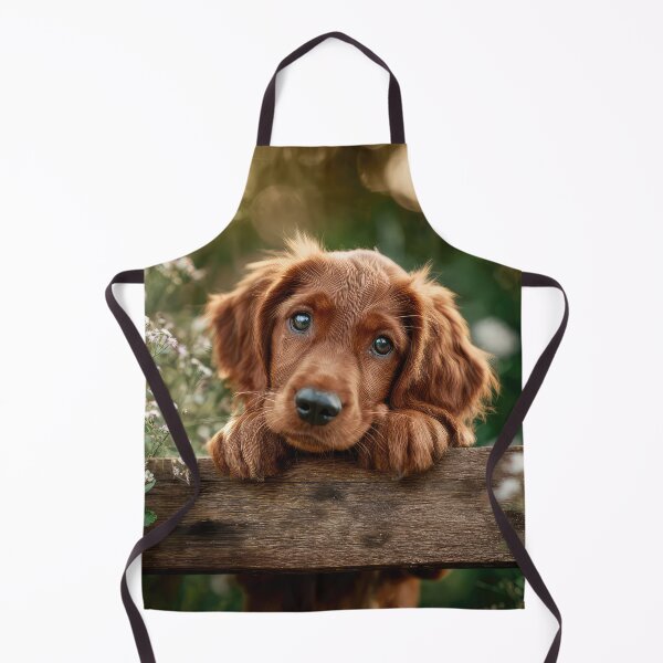 Item preview, Cute Irish Setter Puppy designed and sold by Elisabeth Lucas.