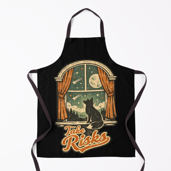 Item preview, Take Risks – Vintage Night Sky fox designed and sold by SidTastic .