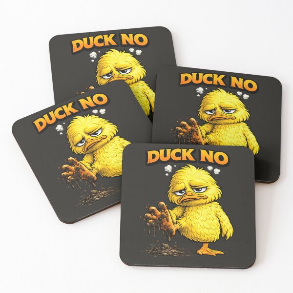 Item preview, Duck No Funny Duck Meme – Sarcastic Refusal Animal Design designed and sold by AuraloomAtelier.