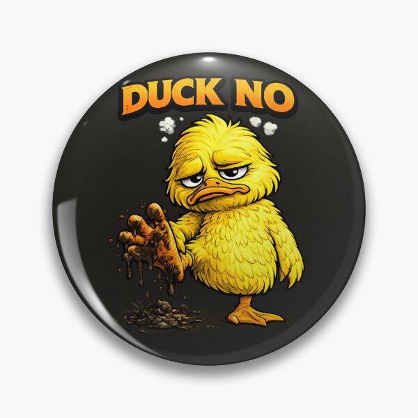 Item preview, Duck No Funny Duck Meme – Sarcastic Refusal Animal Design designed and sold by AuraloomAtelier.