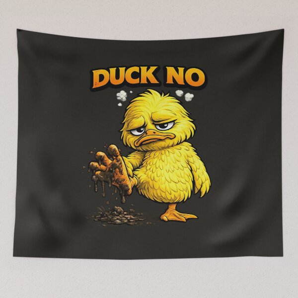 Item preview, Duck No Funny Duck Meme – Sarcastic Refusal Animal Design designed and sold by AuraloomAtelier.