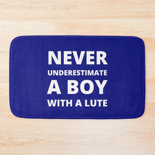 Item preview, Never underestimate a boy with a lute designed and sold by fev-rocks.