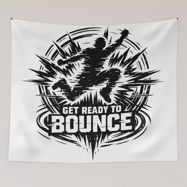 Item preview, GET READY TO BOUNCE – Underground Rave Energy designed and sold by  ZenRave Designs.