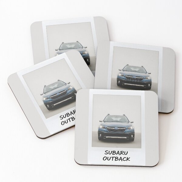 Item preview, Subaru Outback Adventure AWD SUV Modern Retro Polaroid Style Art designed and sold by Motorline44.