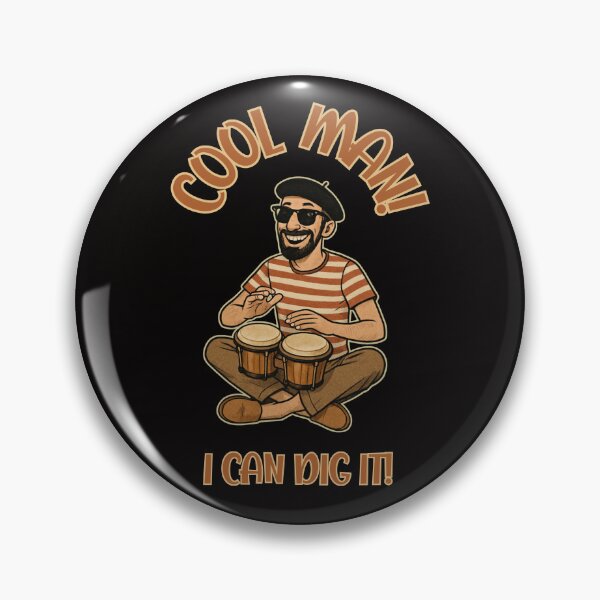 Item preview, COOL MAN! I CAN DIG IT! designed and sold by joztees.