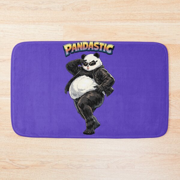Item preview, Anime Panda Action Cartoon Design, Panda Character in Manga Style with Dynamic Pose designed and sold by AuraloomAtelier.