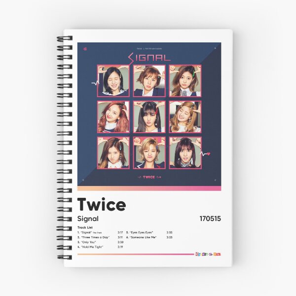 Item preview, Twice - Signal - Album Artwork Poster designed and sold by RhodesToKpop.