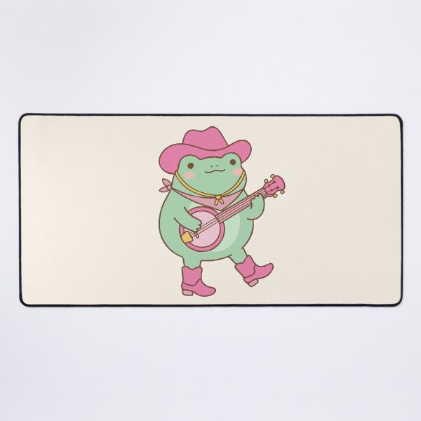 Item preview, The Pink Cowboy Frog designed and sold by Gkinoki.