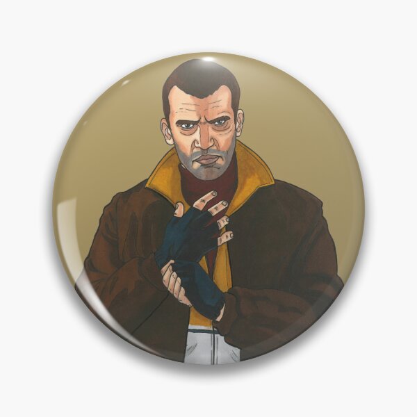 Item preview, Niko Belić GTA designed and sold by BlackMarkerArt.