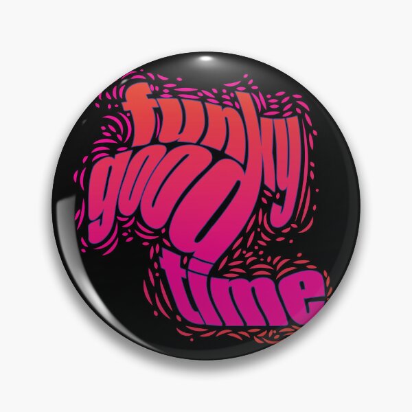 Item preview, Funky Good Time Groovy Wavy Lettering designed and sold by wickedpretty.