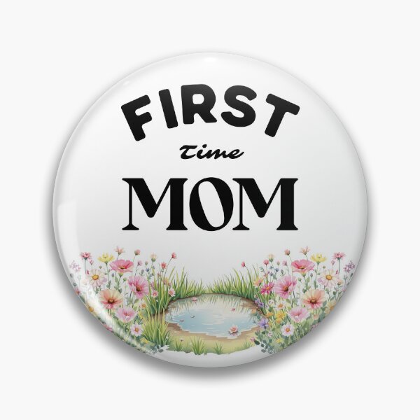 Item preview, First Time Mom New Mom Gift Design designed and sold by Patina & Pixel.
