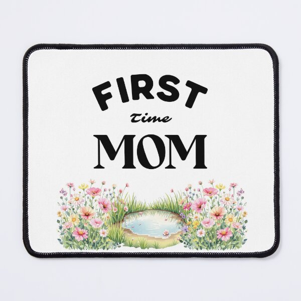 Item preview, First Time Mom New Mom Gift Design designed and sold by Patina & Pixel.