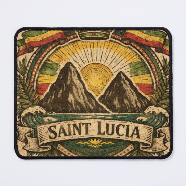 Item preview, Rasta Sun SAINT LUCIA designed and sold by scicilysimonee.