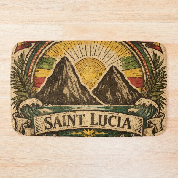Item preview, Rasta Sun SAINT LUCIA designed and sold by scicilysimonee.