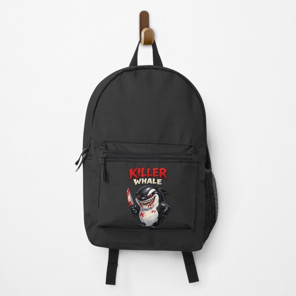 Item preview, Killer Whale Cute But Psycho Orca – Funny Dark Humor Cartoon Design designed and sold by AuraloomAtelier.