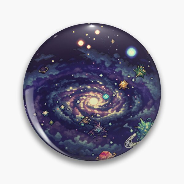 Item preview, Galaxy Infinity 32-bit pixel aesthetic design designed and sold by NijiWorld.