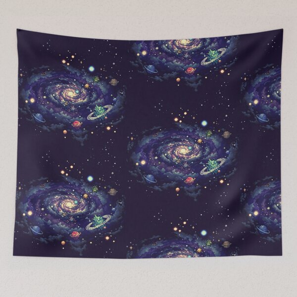 Item preview, Galaxy Infinity 32-bit pixel aesthetic design designed and sold by NijiWorld.