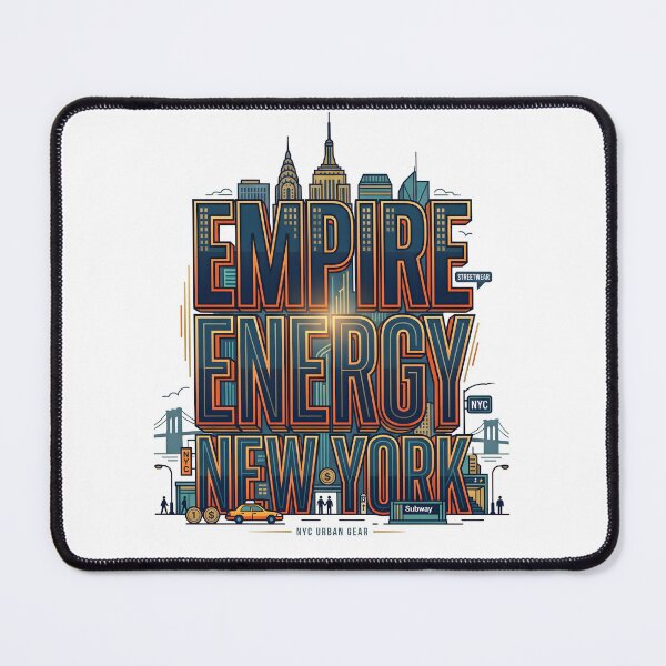 Item preview, new york skyline, nyc skyline, new york city, skyline art, new york illustration designed and sold by TrueArtVibes.