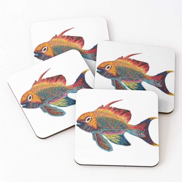 Item preview, Colorful Groovy Fish designed and sold by luceromiro.
