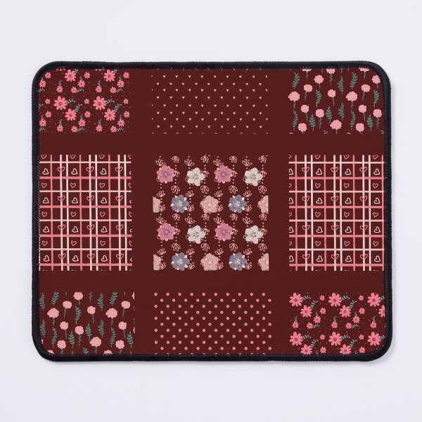 Item preview, Floral Patchwork Pattern designed and sold by Grace & Light Art .