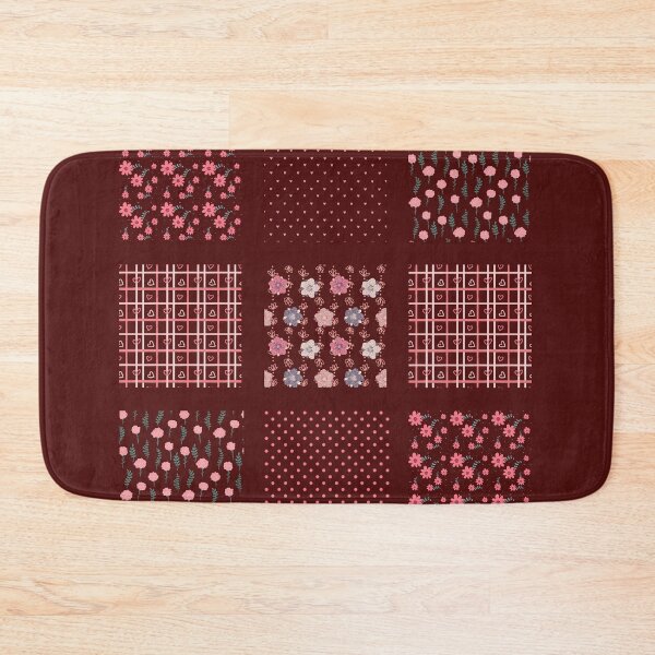 Item preview, Floral Patchwork Pattern designed and sold by Grace & Light Art .